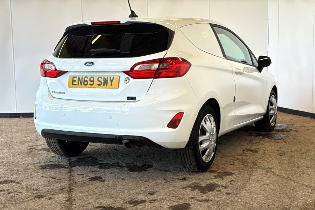 Ford Fiesta 1.5 Tdci Car Derived Van Euro 6 White #4