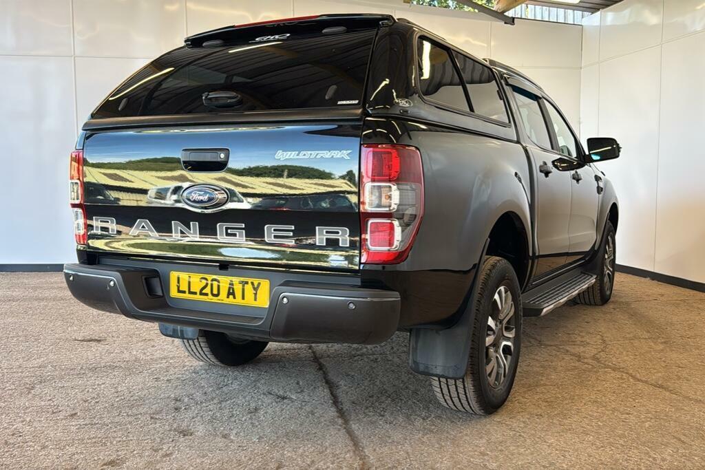 Ford Ranger 2.0 Ecoblue Wildtrak Pickup Double Cab LL20ATY Black #4