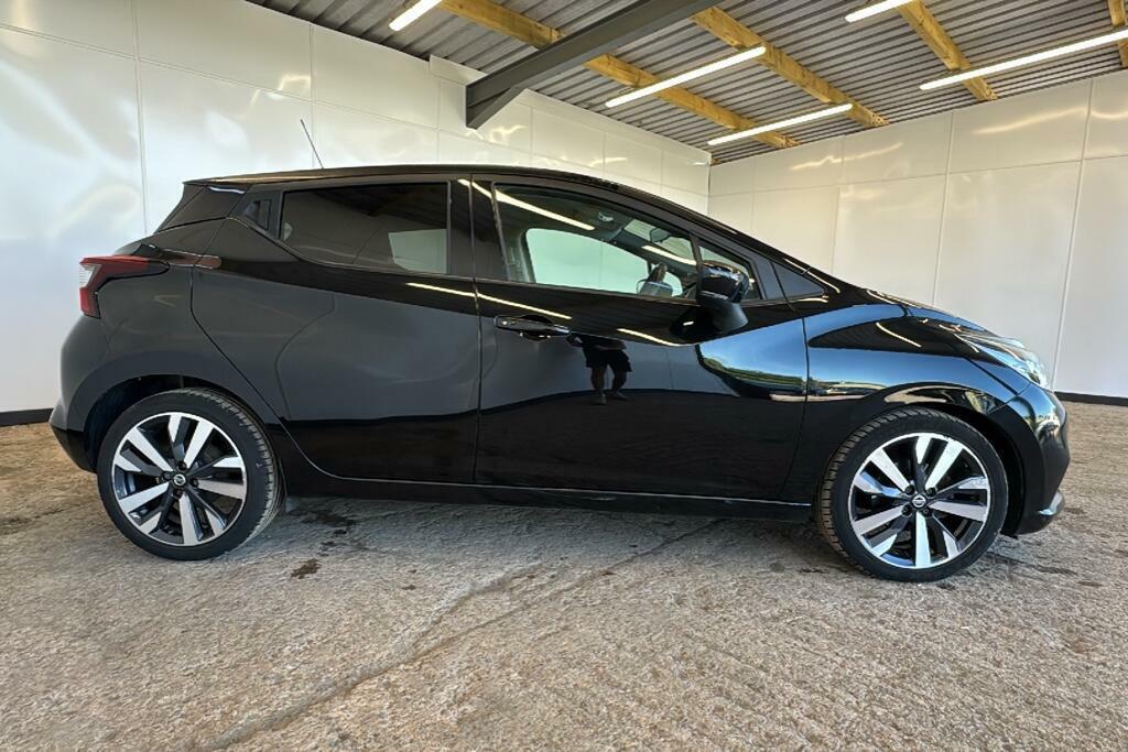 Nissan Micra 1.0 Ig-t Tekna Hatchback Euro 6 FY22AET Black #6