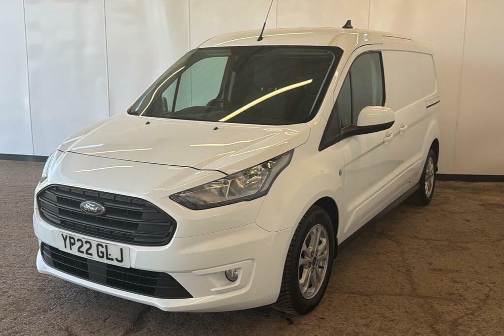 Ford Transit Connect 1.5 250 Ecoblue Limited Panel Van Manua YP22GLJ White #2