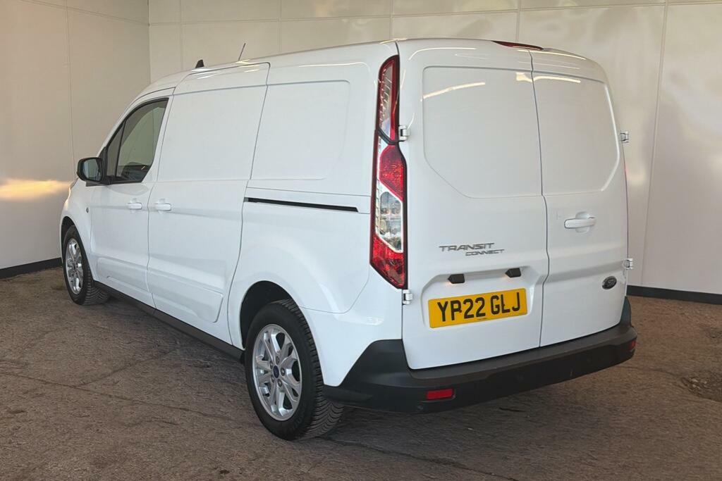 Ford Transit Connect 1.5 250 Ecoblue Limited Panel Van Manua YP22GLJ White #4