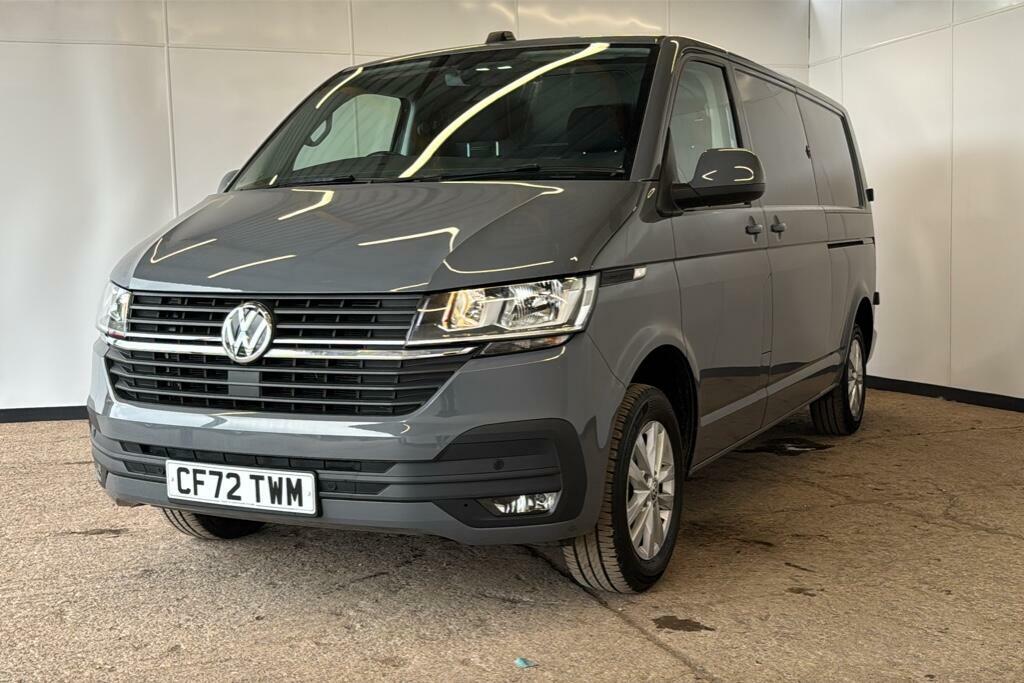 Volkswagen Transporter 2.0 Tdi T30 Highline Panel Van Dsg Fwd CF72TWM Grey #3