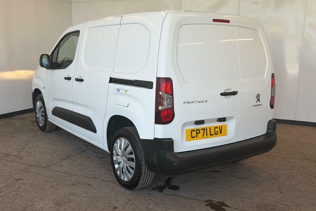 Peugeot Partner 1.5 Bluehdi 1000 Professional Premium Standard Pan CP71LGV White #2