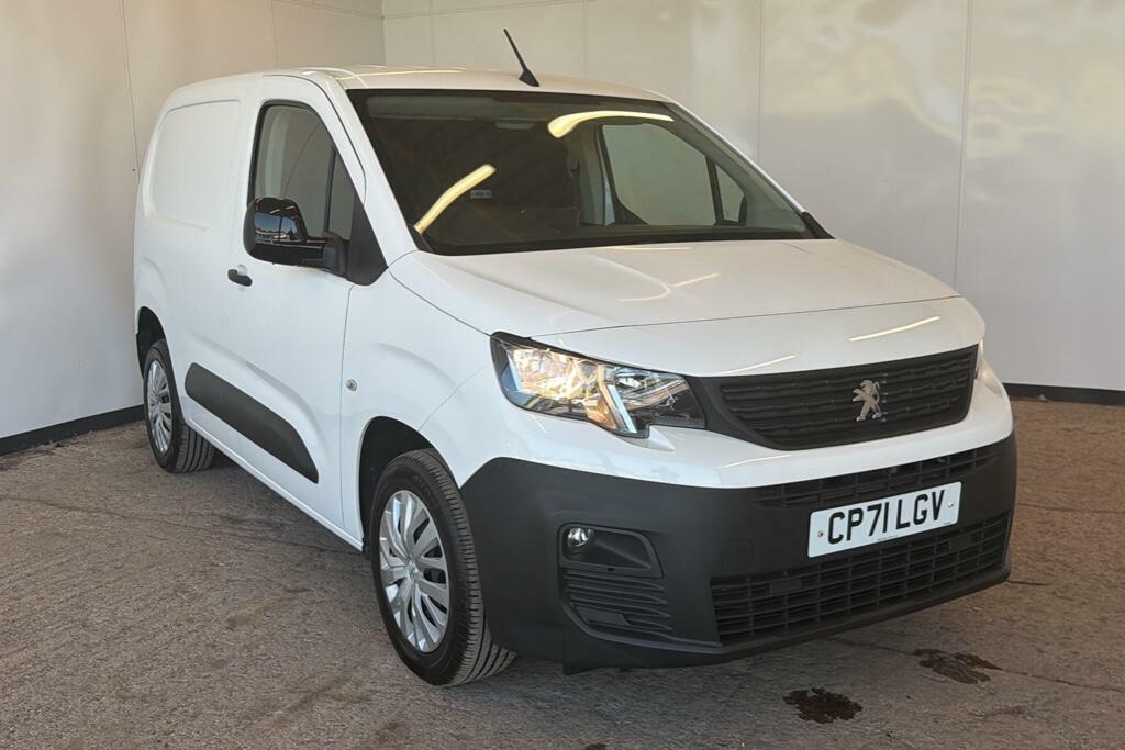 Peugeot Partner 1.5 Bluehdi 1000 Professional Premium Standard Pan White