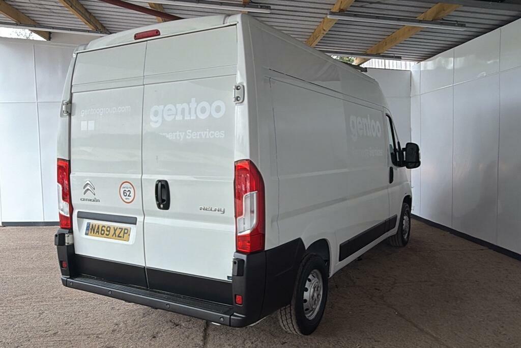 Citroen Relay 2.2 Bluehdi 35 X Panel Van L2 Hi NA69XZP White #4
