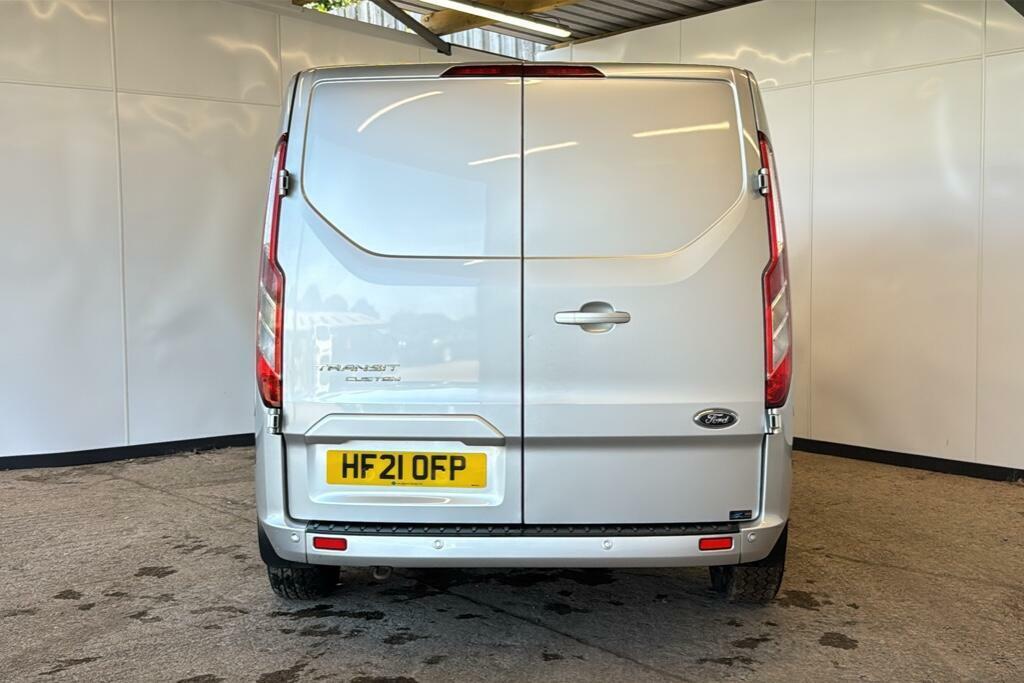 Ford Transit Custom 2.0 300 Ecoblue Limited Panel Van Manua HF21OFP Silver #6