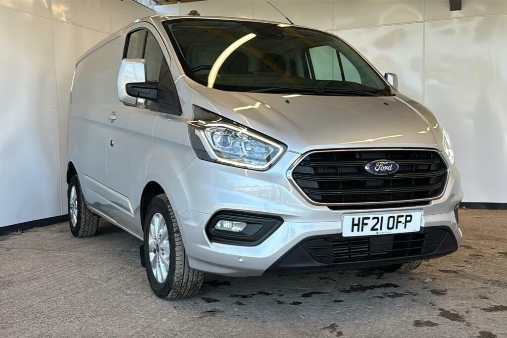 Ford Transit Custom 2.0 300 Ecoblue Limited Panel Van Manua Silver