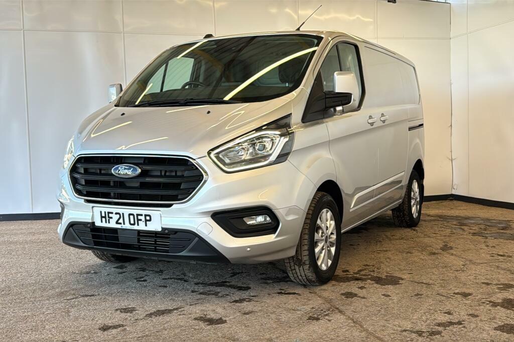 Ford Transit Custom 2.0 300 Ecoblue Limited Panel Van Manua HF21OFP Silver #2