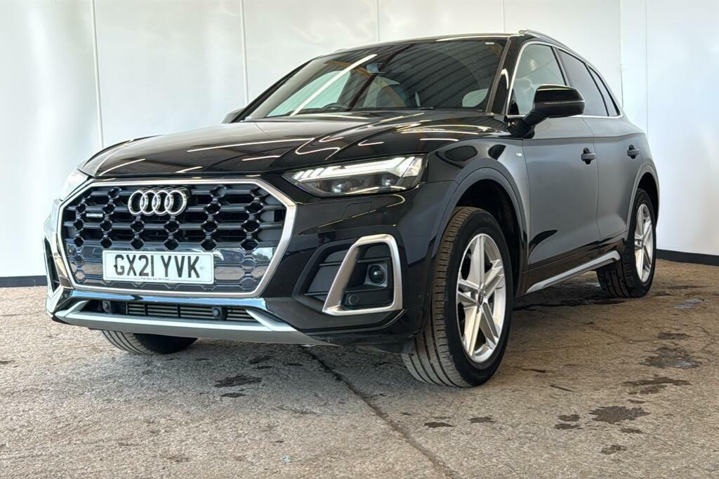 Audi Q5 2.0 Tfsi 45 S Line Suv S Tronic Quattro Black #3