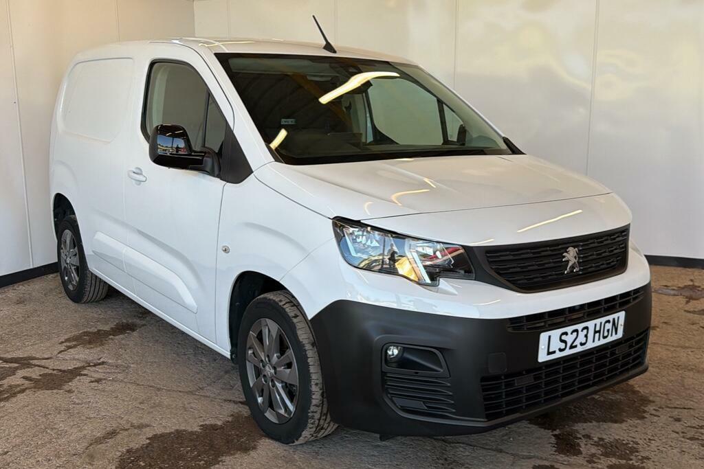 Peugeot Partner 1.5 Bluehdi 1000 Asphalt Premium Standard Panel White