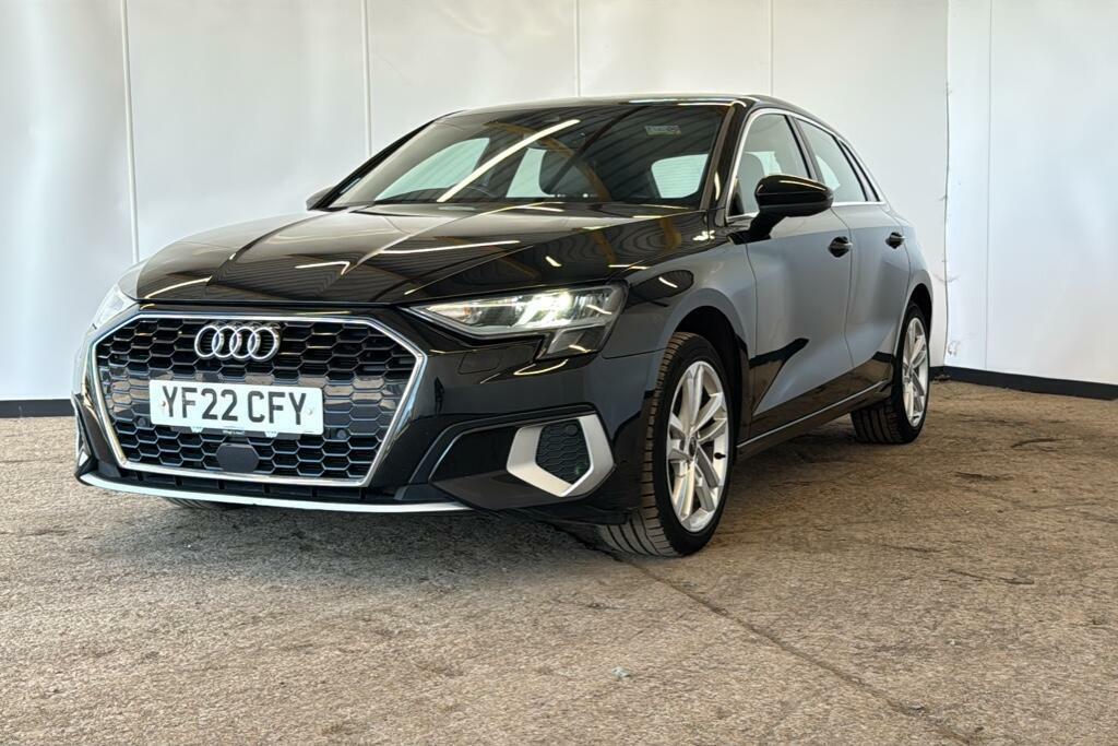 Audi A3 2.0 Tdi 30 Sport Sportback Euro YF22CFY Black #3