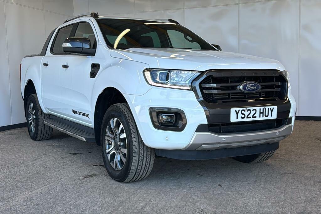 Ford Ranger 2.0 Ecoblue Wildtrak Pickup Double Cab White