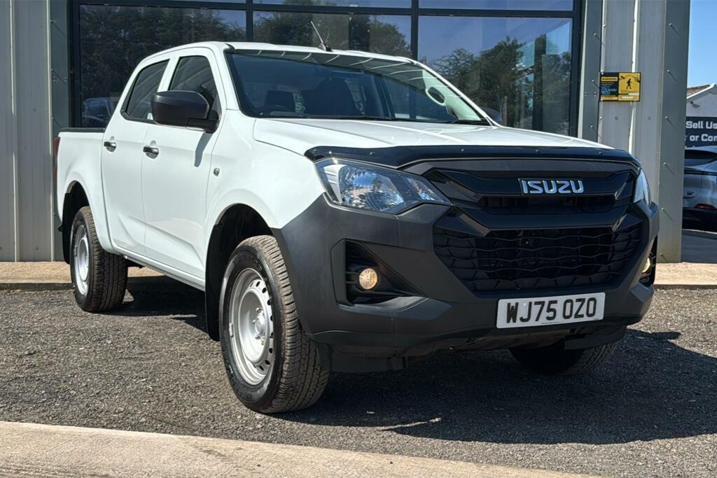 Isuzu D-Max 1.9 Td Utility Diff Lock Pickup Double Cab Die White