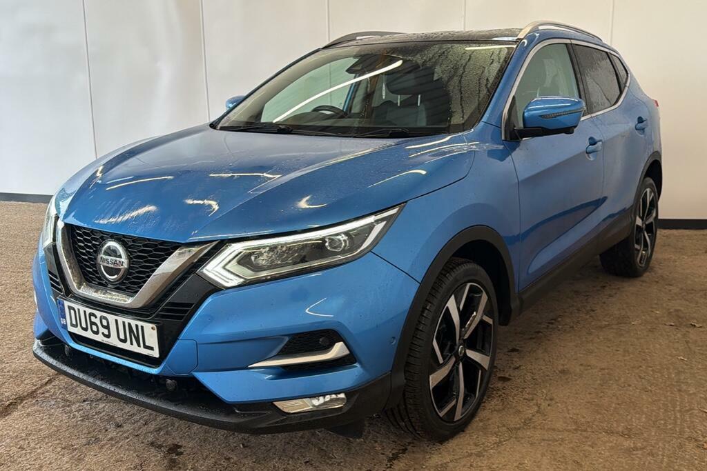 Nissan Qashqai 1.5 Dci Tekna Suv Dct Euro 6 Ss DU69UNL Blue #3