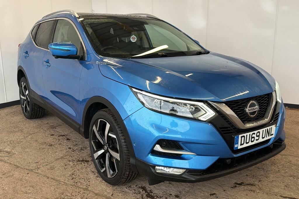 Nissan Qashqai 1.5 Dci Tekna Suv Dct Euro 6 Ss DU69UNL Blue