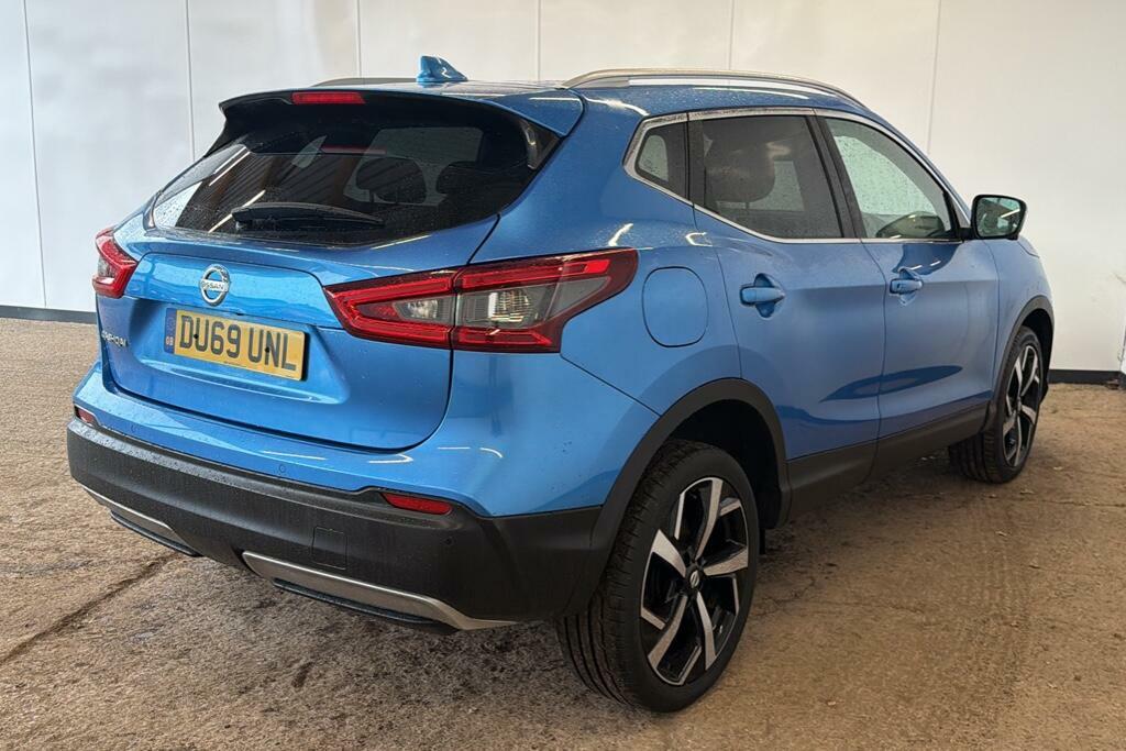Nissan Qashqai 1.5 Dci Tekna Suv Dct Euro 6 Ss DU69UNL Blue #4