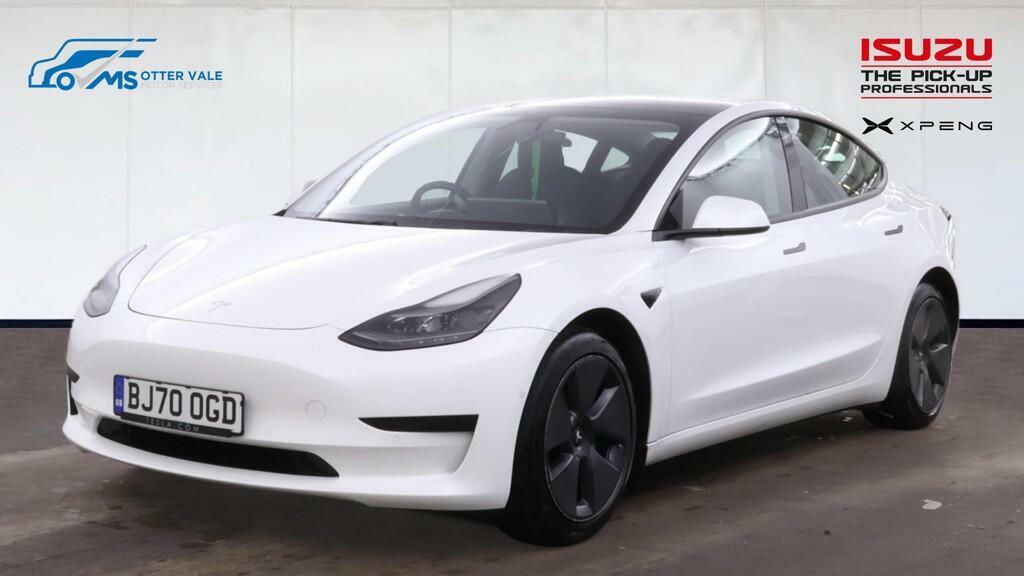 Tesla Model 3 Standard Range Plus Saloon Rwd White #2