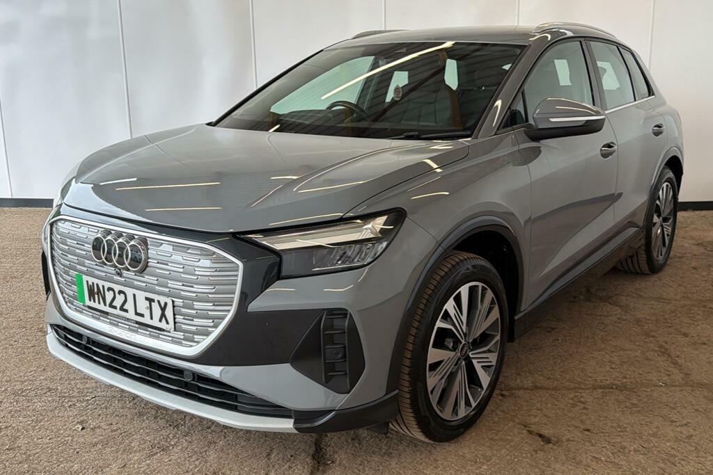 Audi Q4 E Tron 40 Sport Suv 82Kwh 204 Ps WN22LTX Grey #2