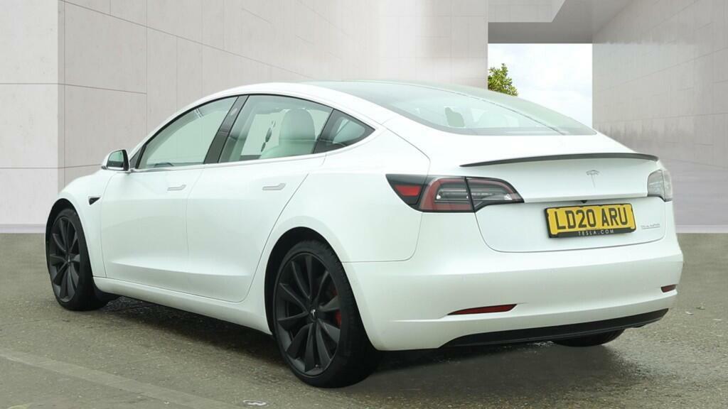Tesla Model 3 Dual Motor Performance Saloon White #3