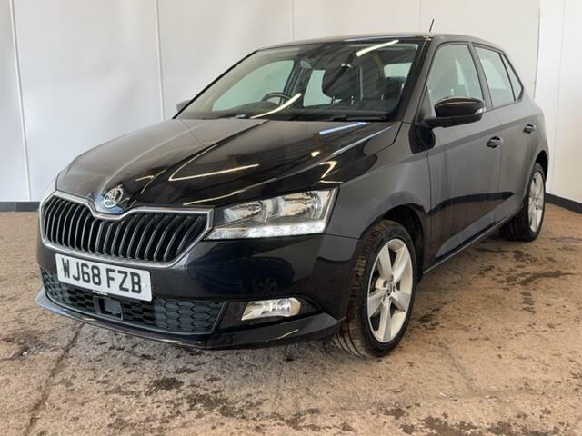 Skoda Fabia 1.0 Se L Hatchback Euro 6 Ss WJ68FZB Black #3