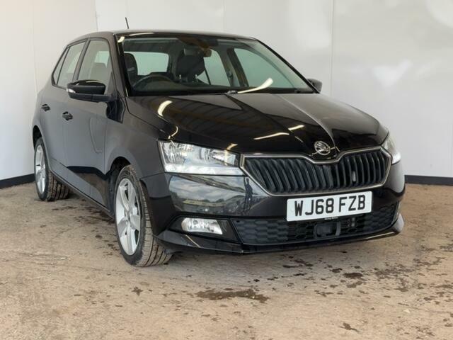 Skoda Fabia 1.0 Se L Hatchback Euro 6 Ss WJ68FZB Black