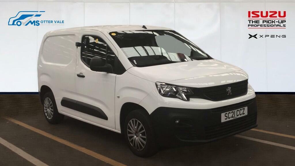 Peugeot Partner 1.5 Bluehdi 650 Professional Standard Panel Van White