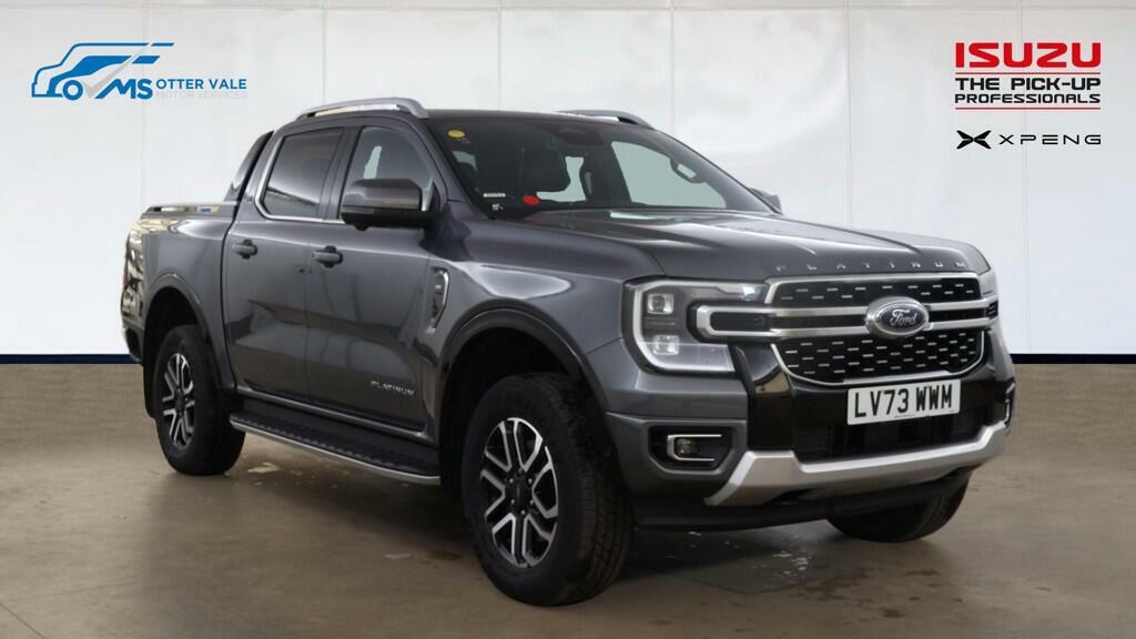 Ford Ranger 3.0 Td V6 Ecoblue Platinum Pickup Double Cab D Grey