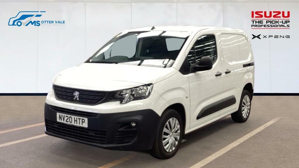 Peugeot Partner 1.5 Bluehdi 1000 Professional Standard Panel Van 5 White #2