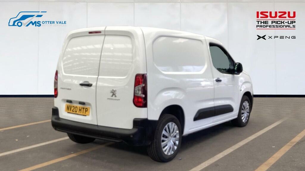 Peugeot Partner 1.5 Bluehdi 1000 Professional Standard Panel Van 5 White #4