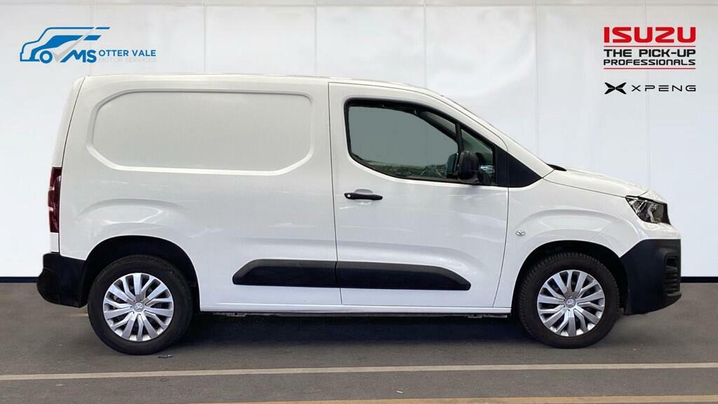 Peugeot Partner 1.5 Bluehdi 1000 Professional Standard Panel Van 5 White #5
