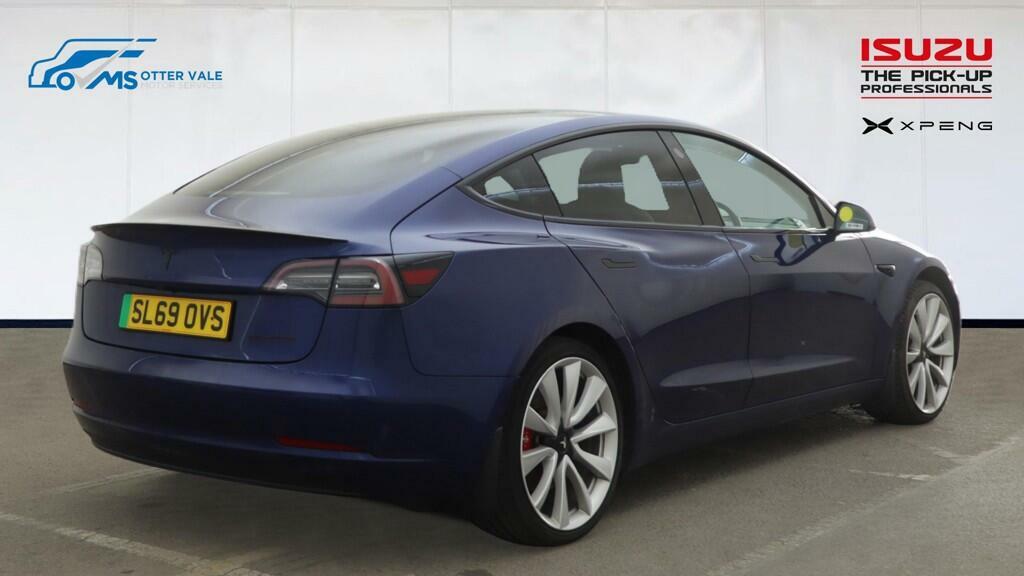 Tesla Model 3 Dual Motor Performance Saloon Blue #4