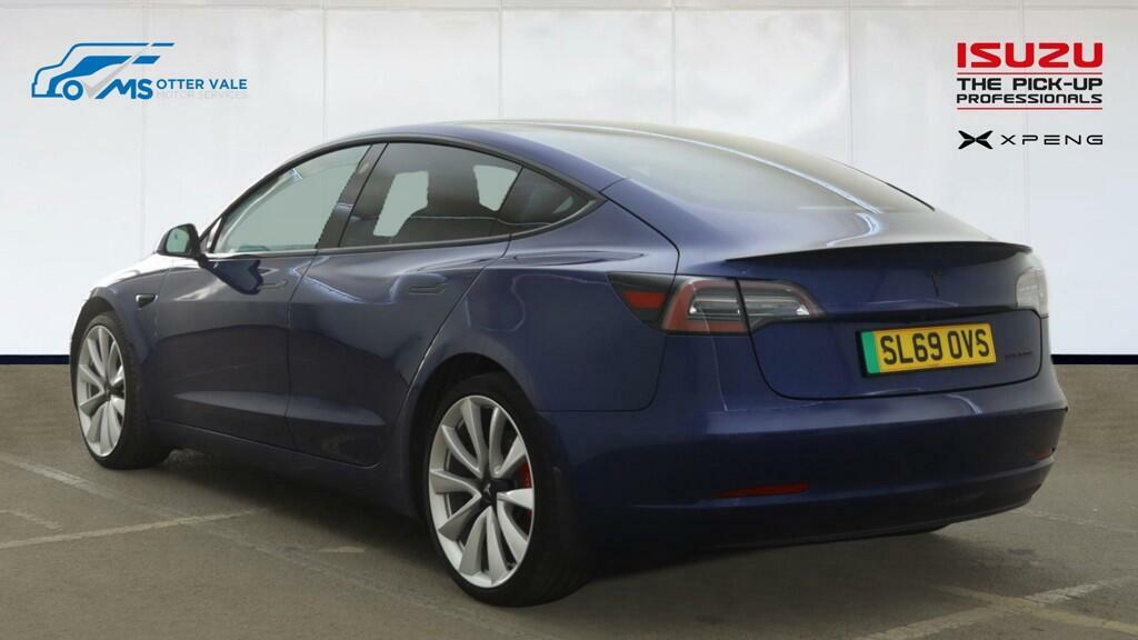 Tesla Model 3 Dual Motor Performance Saloon Blue #3