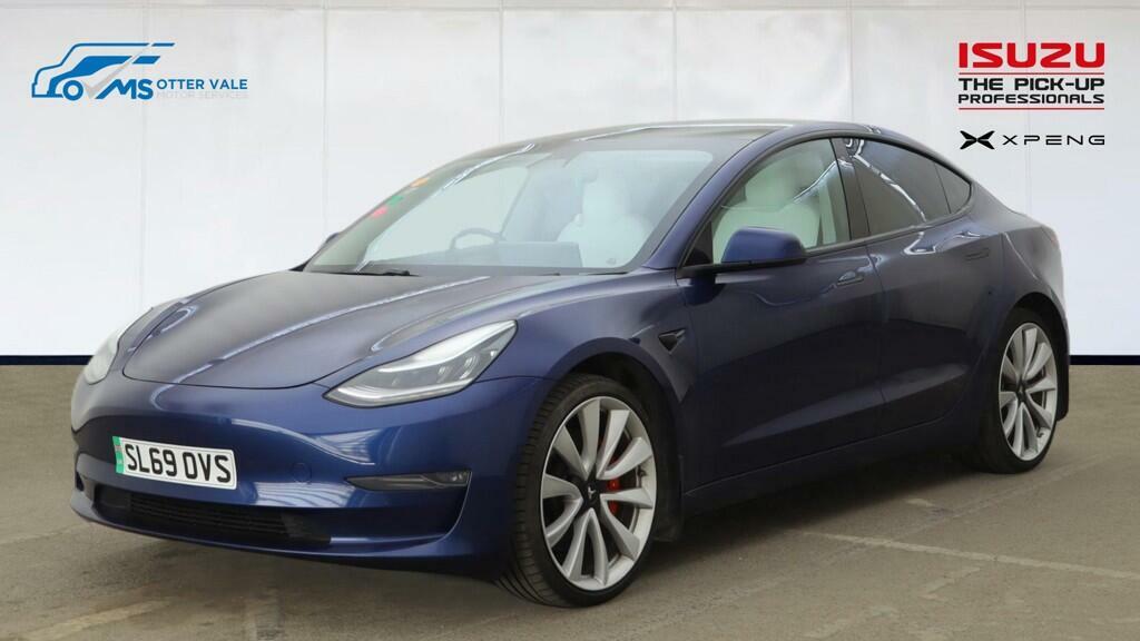 Tesla Model 3 Dual Motor Performance Saloon Blue #2