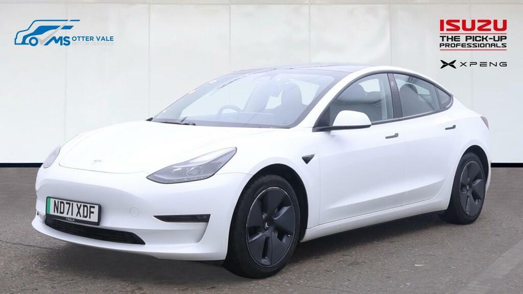 Tesla Model 3 Dual Motor Long Range Saloon 4 White #2
