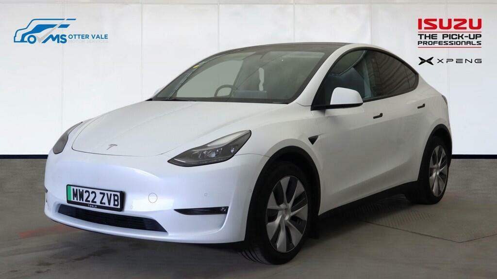 Tesla Model Y Dual Motor Long Range Suv 4Wde White #2