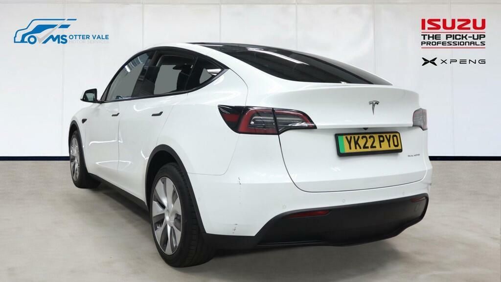 Tesla Model Y Dual Motor Long Range Suv 4Wde White #3