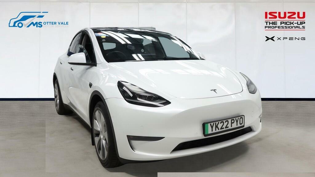 Tesla Model Y Dual Motor Long Range Suv 4Wde White