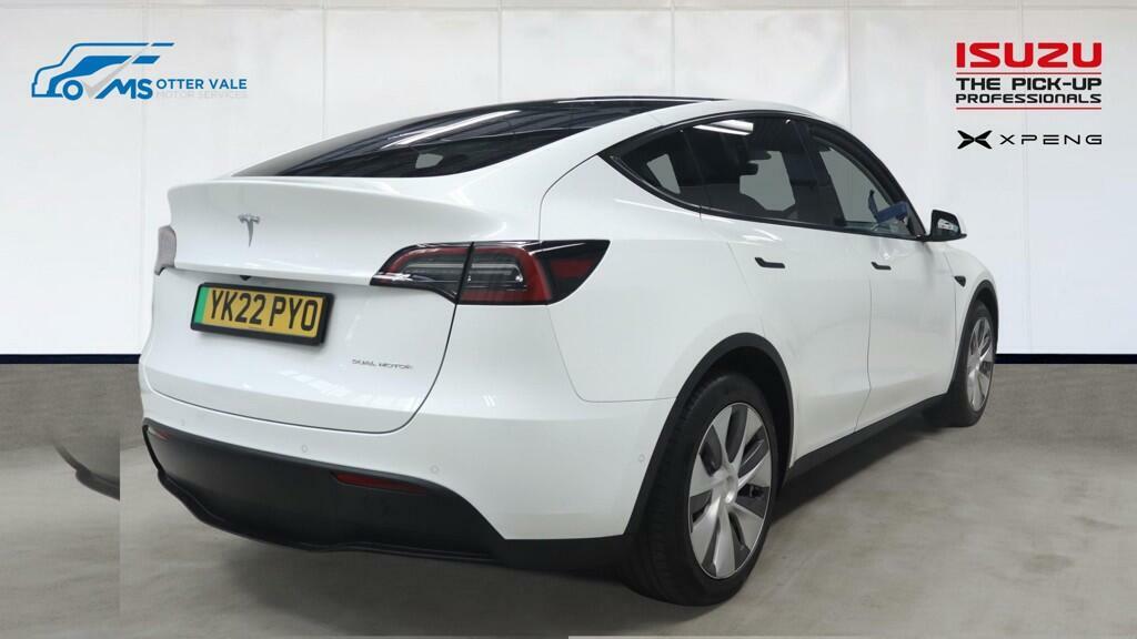 Tesla Model Y Dual Motor Long Range Suv 4Wde White #4