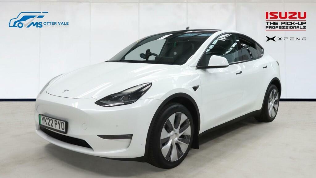 Tesla Model Y Dual Motor Long Range Suv 4Wde White #2