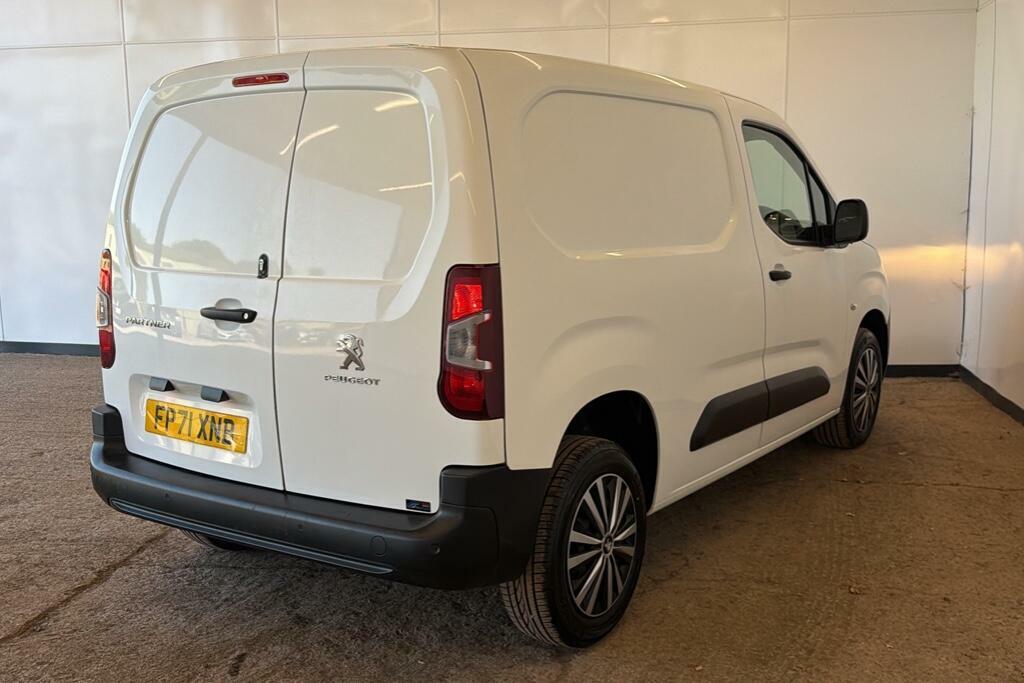 Peugeot Partner 1.5 Bluehdi 1000 Professional Premium Standard Pan White #4