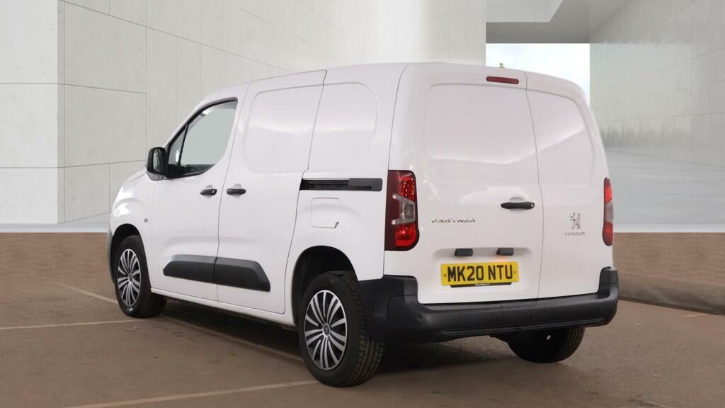 Peugeot Partner 1.5 Bluehdi 1000 Professional Standard Panel Van 5 White #3