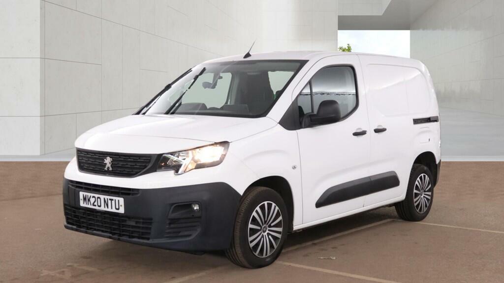 Peugeot Partner 1.5 Bluehdi 1000 Professional Standard Panel Van 5 White #2