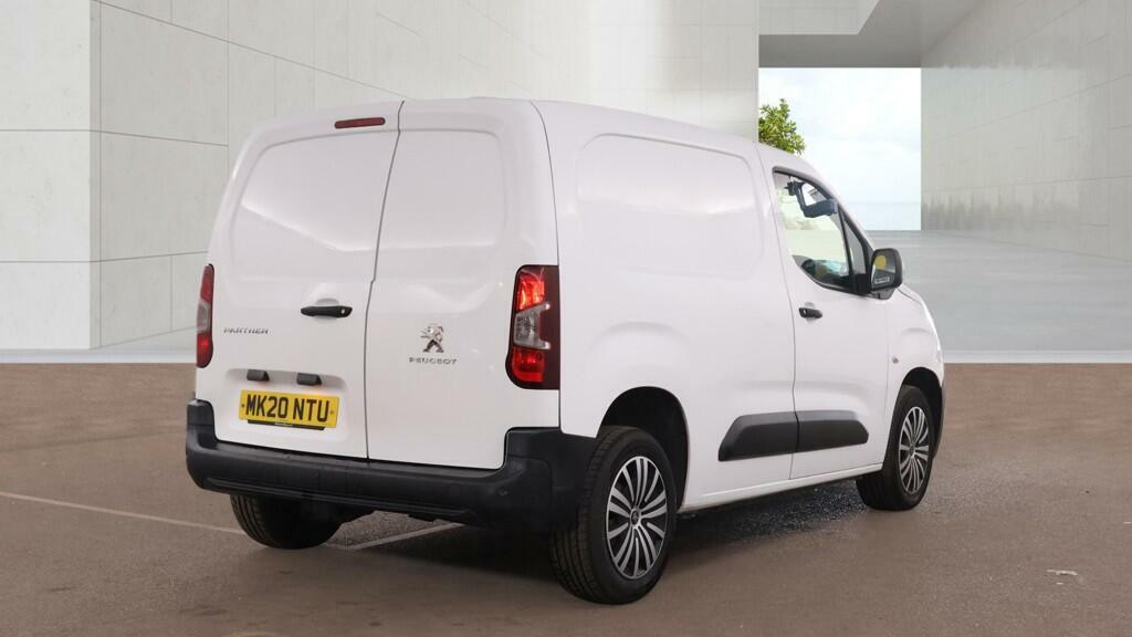 Peugeot Partner 1.5 Bluehdi 1000 Professional Standard Panel Van 5 White #4