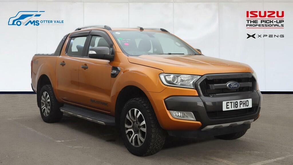 Ford Ranger 3.2 Tdci Wildtrak Pickup Double Cab Aut Orange