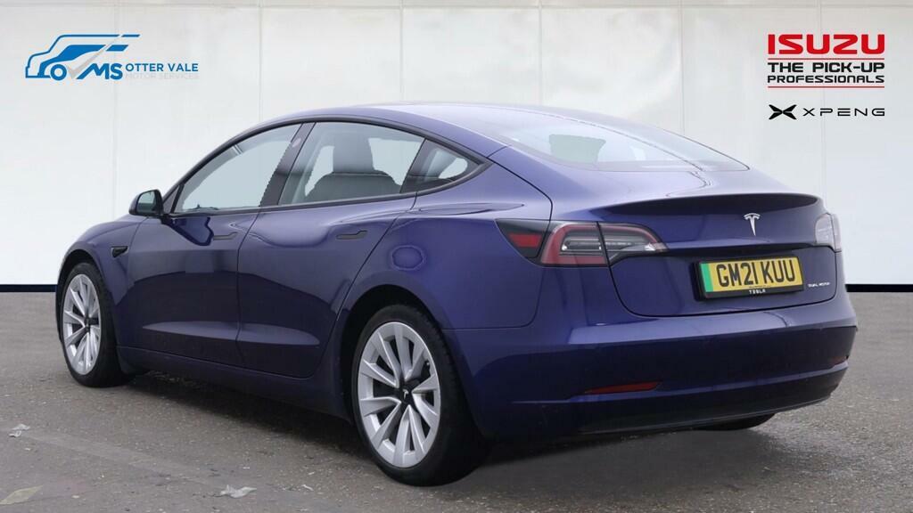 Tesla Model 3 Dual Motor Long Range Saloon 4 Blue #3