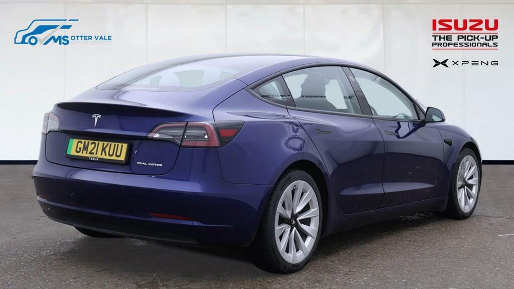 Tesla Model 3 Dual Motor Long Range Saloon 4 Blue #4