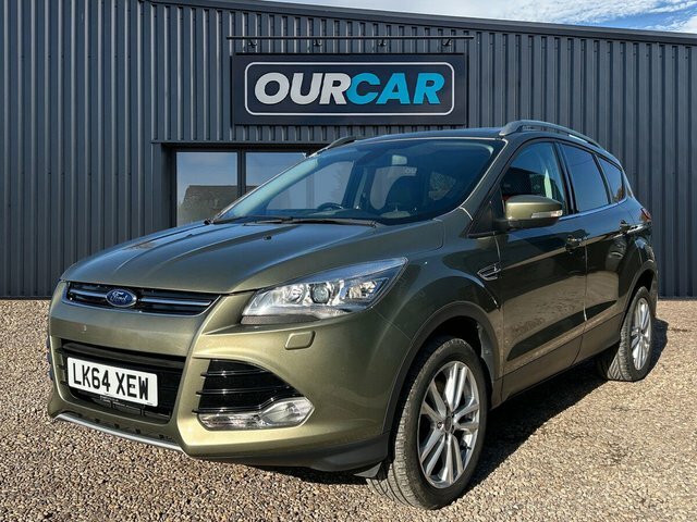 Ford Kuga 2015 2.0 Tdci Titanium X Suv Awd Green