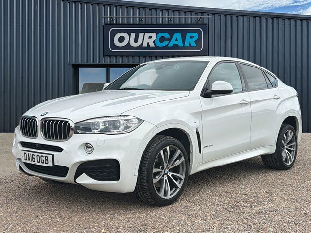 BMW X6 2016 3.0 40D M Sport Suv Xdrive Eu White