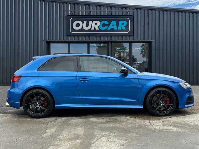 Audi S3 2017 2.0 Tfsi Black Edition Hatchback S VE17EKD Blue #2