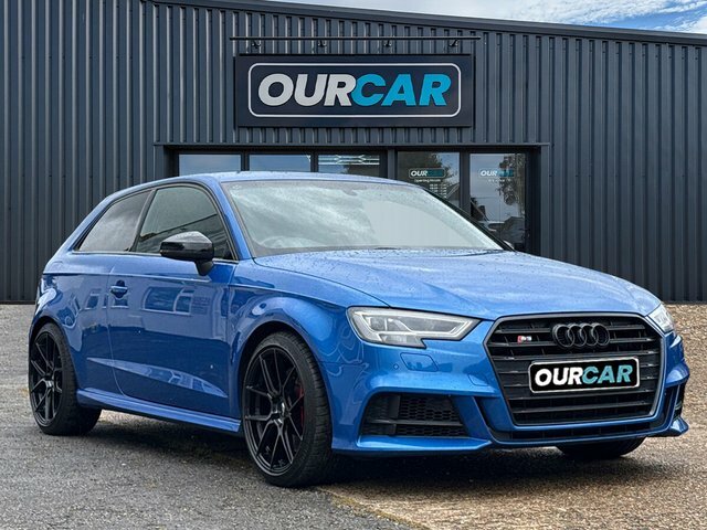 Audi S3 2017 2.0 Tfsi Black Edition Hatchback S Blue